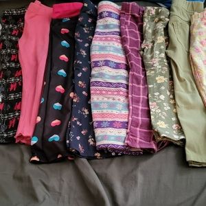 13 pairs of 3T legging